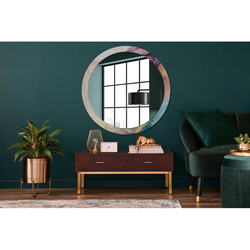 Huldar Glass Flat Wall Mirror