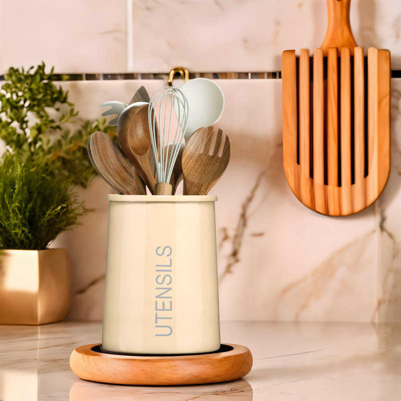 Ceramic / Porcelain Utensil Crock