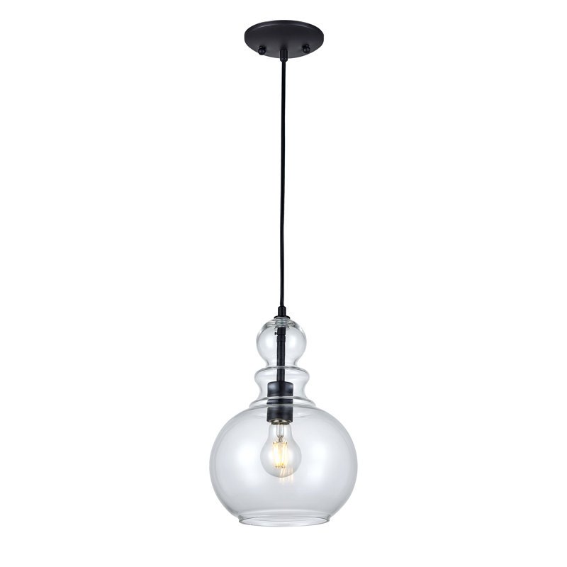 Cadge 1 - Light Single Pendant, Brush Nickel