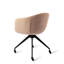 Parette 49cm H Polyester Upholstered Metal Side Chair-1919266080