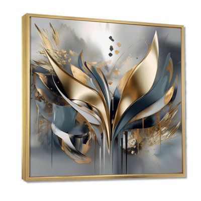 Abstract Shapes And Lines IV - Abstract Wall Art Print