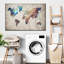 Abalone World Map, reproduction sur toile-92517240