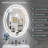 Oval Bathroom LED Mirror with Frontlit & Backlit, Anti Fog Lighted Vanity Mirror with Stepless Dimmable, ETL Listed, IP54 Waterproof, CRI90+, HD Tempered Glass-1075471386