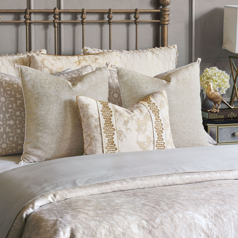 Housse et insert de coussin carré en lin Marceau