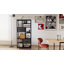 151 H X 72 W Corner Shelf Unit Wooden Bookcase for Living Room-2051421692