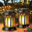 6.18'' Solar Powered Integrated LED Cylinder Lantern-114312591