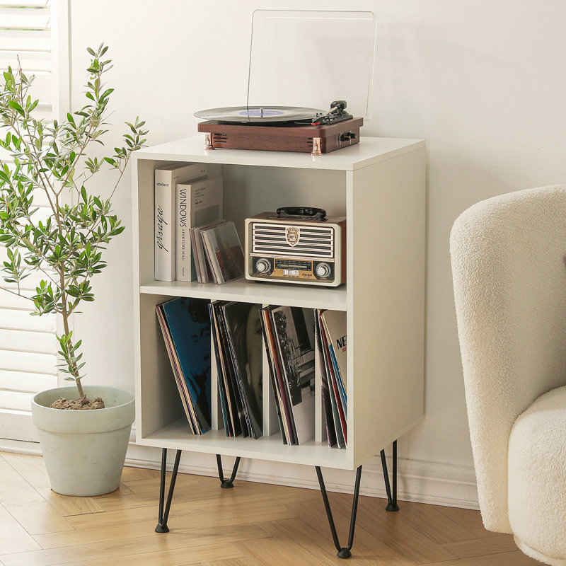 Support audio avec lumières DEL, Blanc