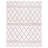 Allandy Geometric Ivory/Light Rose Area Rug-805648220