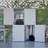 Rust Proof Resin Garden Equipment Storage With Partitions