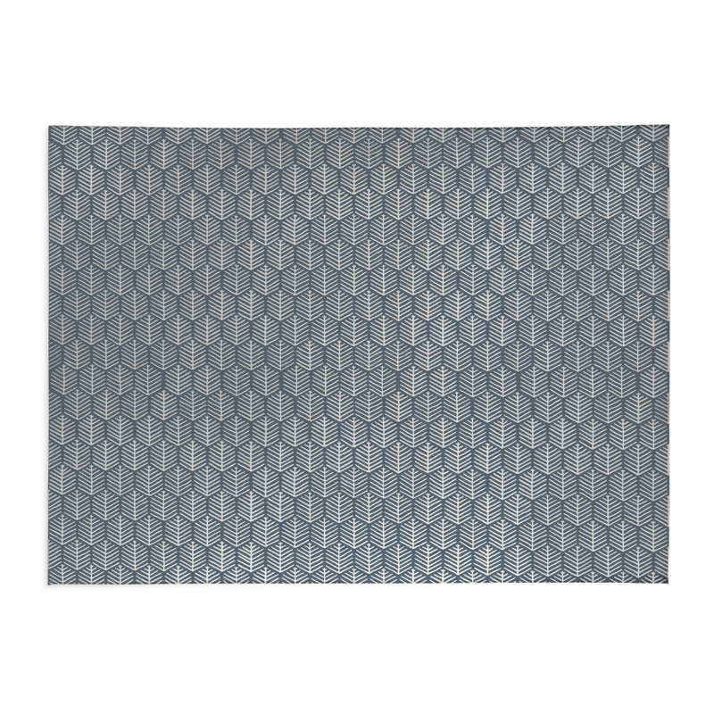 Stitch Patch Indoor Doormat, Blue, 60" W x 84" L