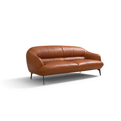 Leonia Cognac Leather Sofa