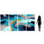 Puzzle Blues ABCD - 4 pièces sans cadre sur verre