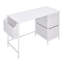 Adjustable Metal Base Computer Desk
