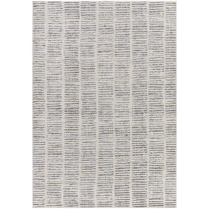 Azahria Striped Indoor Rug, Rectangle 7'10" x 10'