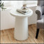 Table d'appoint MGO Terrazzo fabriquée à la main de 24 pouces, durable et élégante pour une utilisation intérieure et extérieure