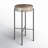 Eugenia Upholstered Bar & Counter Stool with Metal Frame-1015628895-1067846071