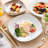 Ellum 18 Piece Porcelain China Dinnerware Set - Service for 6
