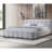 Hannah Gray Chenille Eastern King Bed
