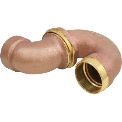Siphon en laiton coulé P 2 pi C x 2 po C pour les systèmes de drainage, d'évacuation et d'évacuation