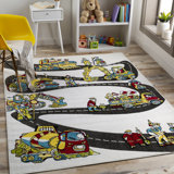 Barden Power Loom Ivory/Black Rug