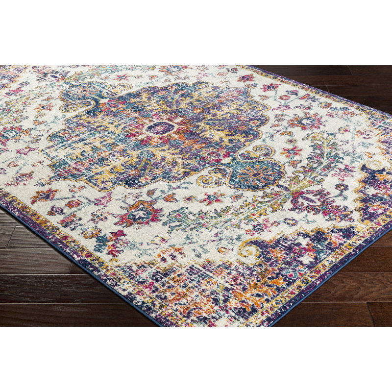 Cassville Traditional Rug, Rectangle 61 x 91cm
