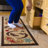Non-Slip Rubberback Paisley Kitchen Runner Rug-1582210157