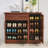 Walnut Aluminium alloy Shoe Storage