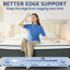 Matelas hybride moyen de 12 po dans une boîte à plateau-coussin-298987783-317241182
