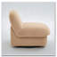 Fauteuil d'appoint pivotant en velours-120243520