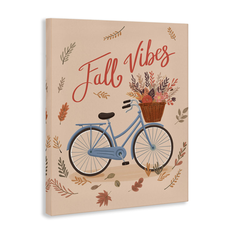  Art mural sur toile Fall Vibes par Nancy McKenzie, H 40 po x l 30 po