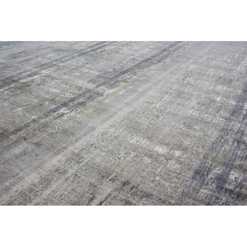 Mayfair Hand Knotted Area Rug, Rectangle 8' x 10'