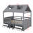 Full Size Wood Bed House Bed-2125750803-2125750797