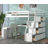 Graettinger Kids Twin Loft Bed with Drawers-1221813582