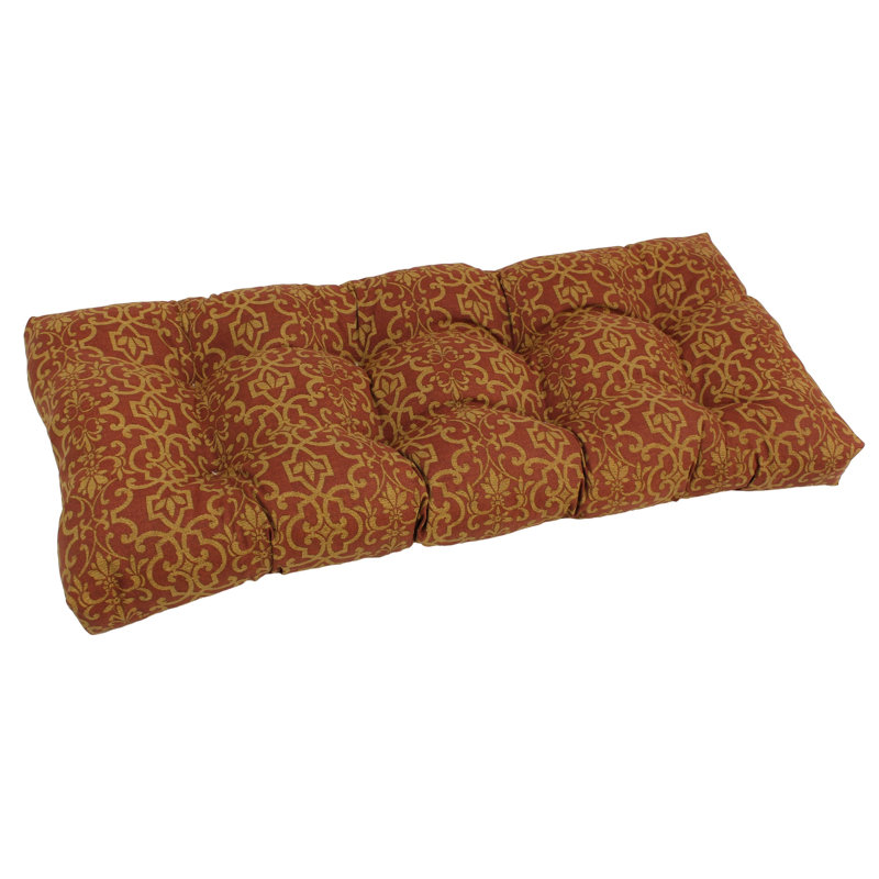 Outdoor 5'' Loveseat Seat Cushion, Vanya Paprika
