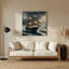 «Coastal Maritime Legacy», art mural en métal noir-957943930
