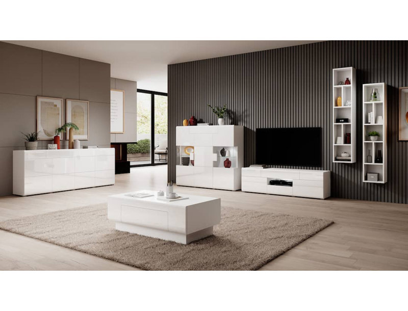Ahlaya Solid Coffee Table with Storage