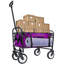 Collapsible Foldable Wagon Cart Utility Wagon Grocery Cart-125205264