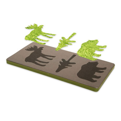AccuQuilt GO! Qube 6" Companion Set Angles with 4 Dies, Cutting Mat and Instructional DVD