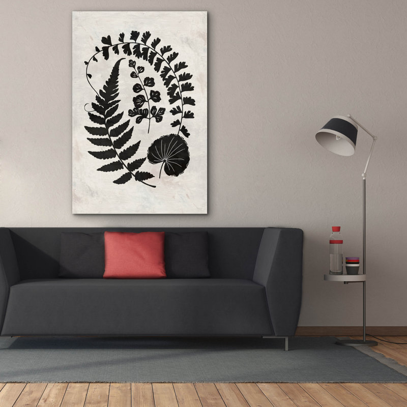 «Botanica 2» par Suzanne Nicoll, art mural sur toile, H 60 po x l 40 po x P 1,5 po