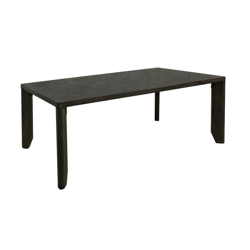 Rectangular Dining Table, 29.75" H x 39.25" W x 78.75" D, Black