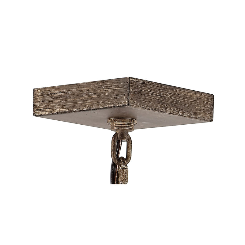 Luminaire suspendu rectangulaire à 1 lumière Tollett