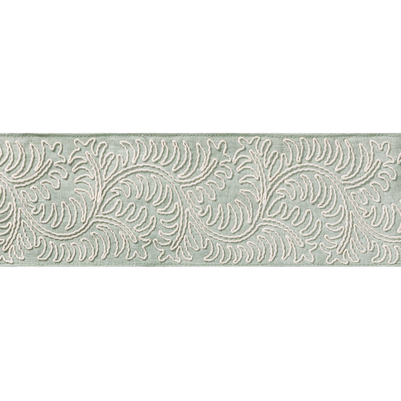 Treillis Passementerie II Sirine Tape Fabric, Mist