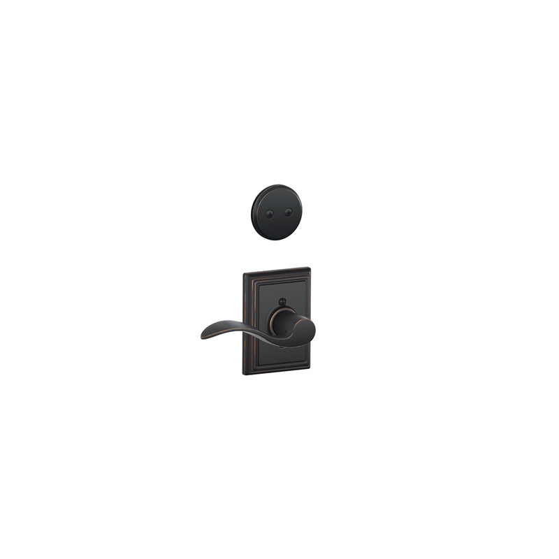 Accent Interior Dummy Entry Set, Left, Aged Bronze