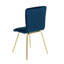 Jasmine 40cm H Velvet Upholstered Side Chair-46693280