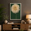 Cream Gerbera Study Botanical - Wrapped Canvas-197000639-197000636