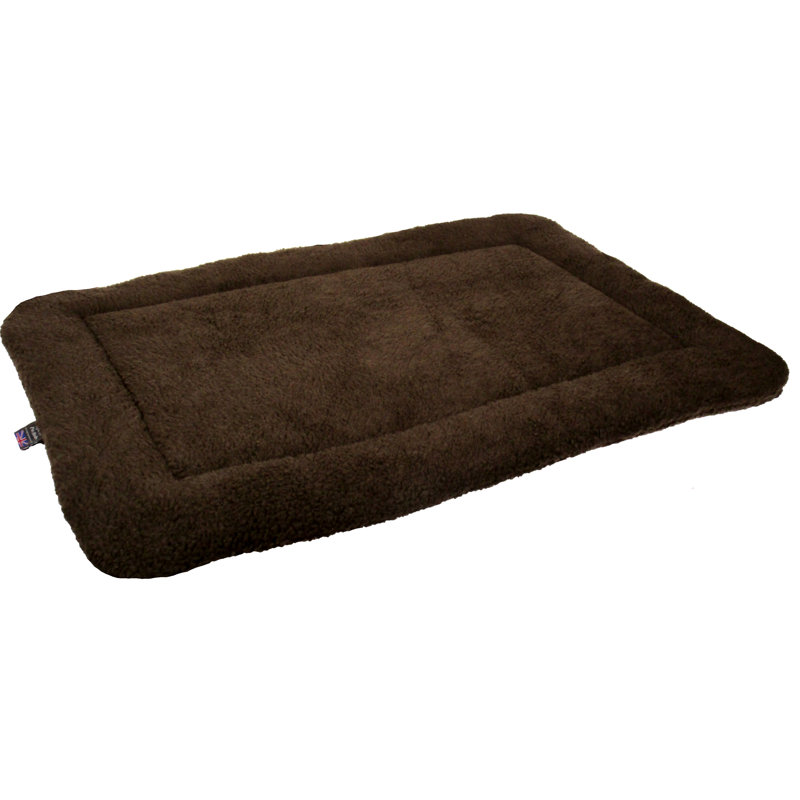 Tarrytown Fleece Pet Bed, Jumbo (122cm W x 76cm D), Silver Grey