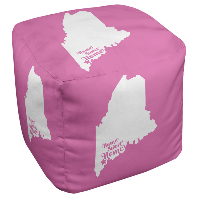 Repose-pieds à cubes portland the home, Rose