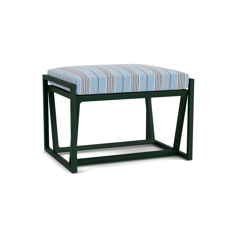 Summit Outdoor Ottoman, Woodland, Hansen Sky