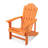 Adirondack Chair, Outdoor Oversized Patio Chair Fire Pits Chair,Lake Blue-2076355647-2060777527