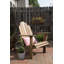 Ensemble de chaise Adirondack et repose-pieds Langport-200875409